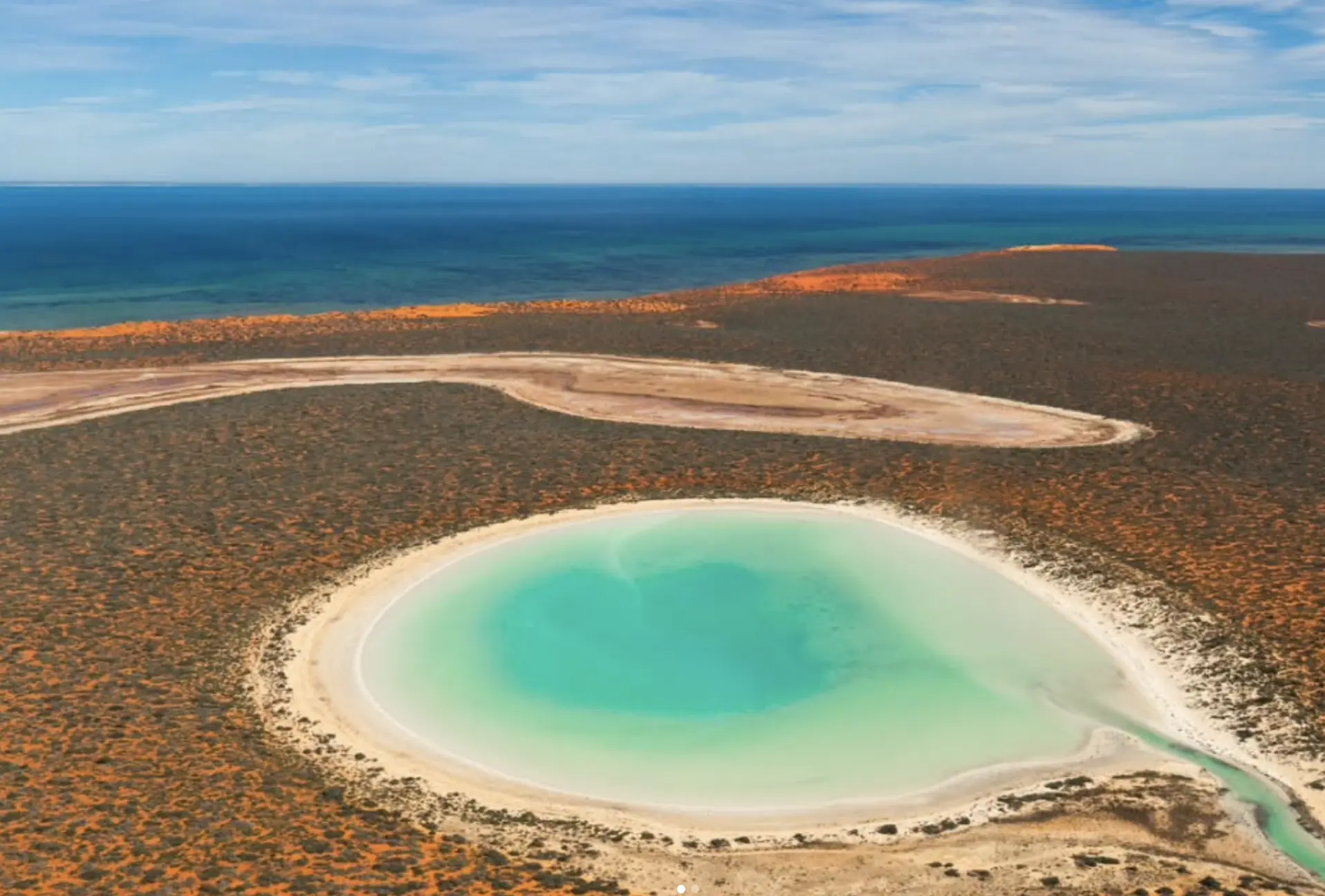 Big Lagoon: A Turquoise Gem in Francois Peron National Park