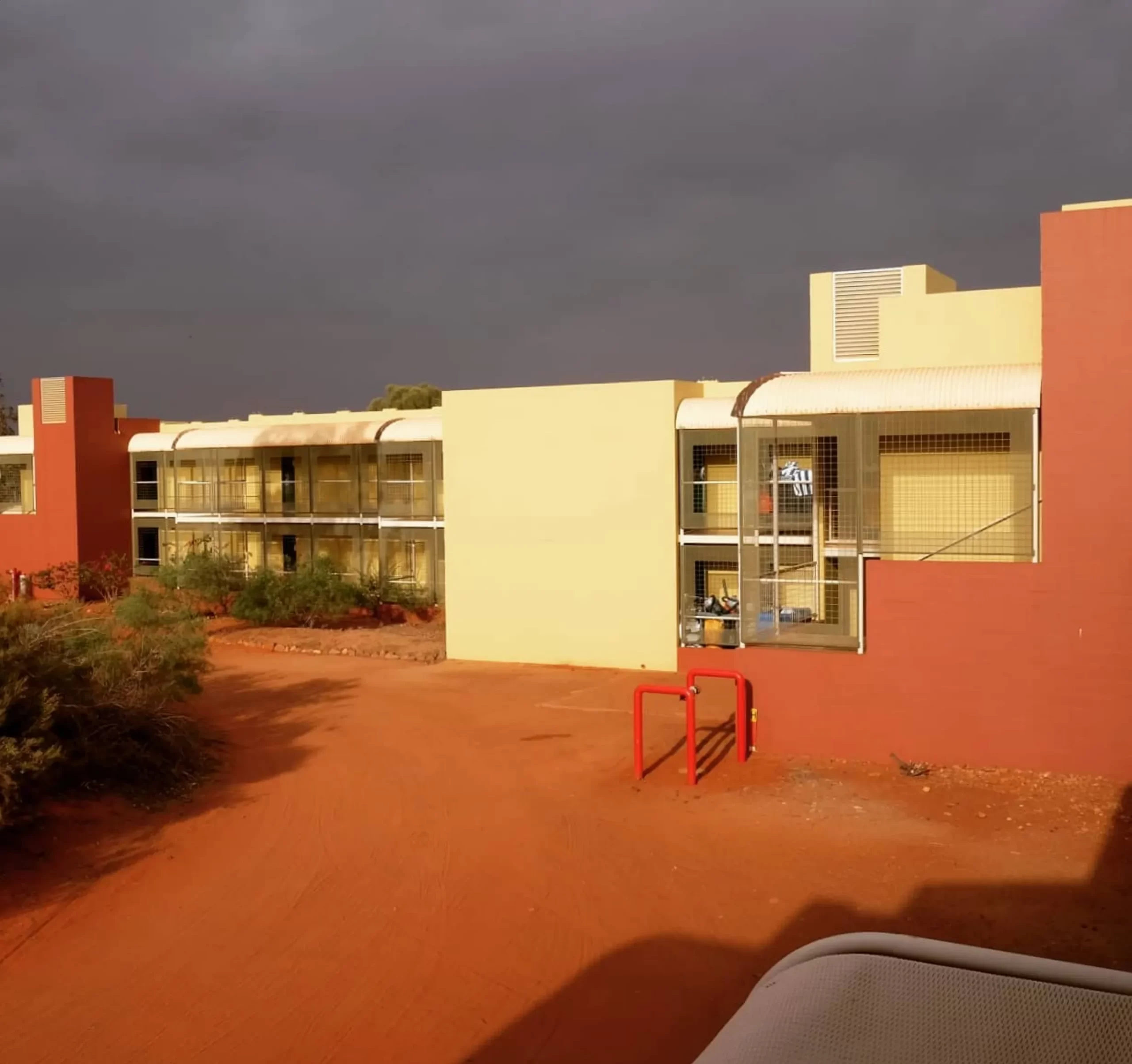 accommodation options, Uluru