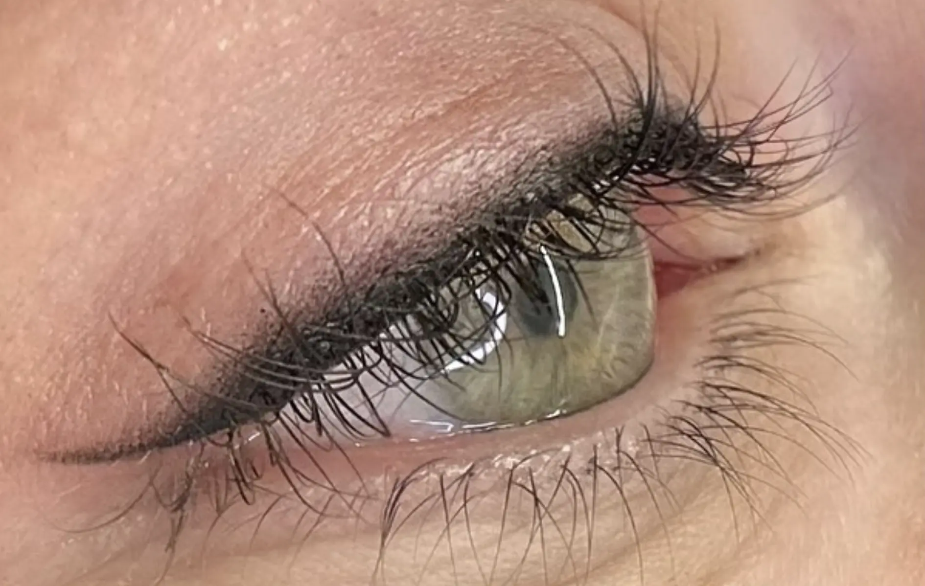 permanent eyeliner before and after