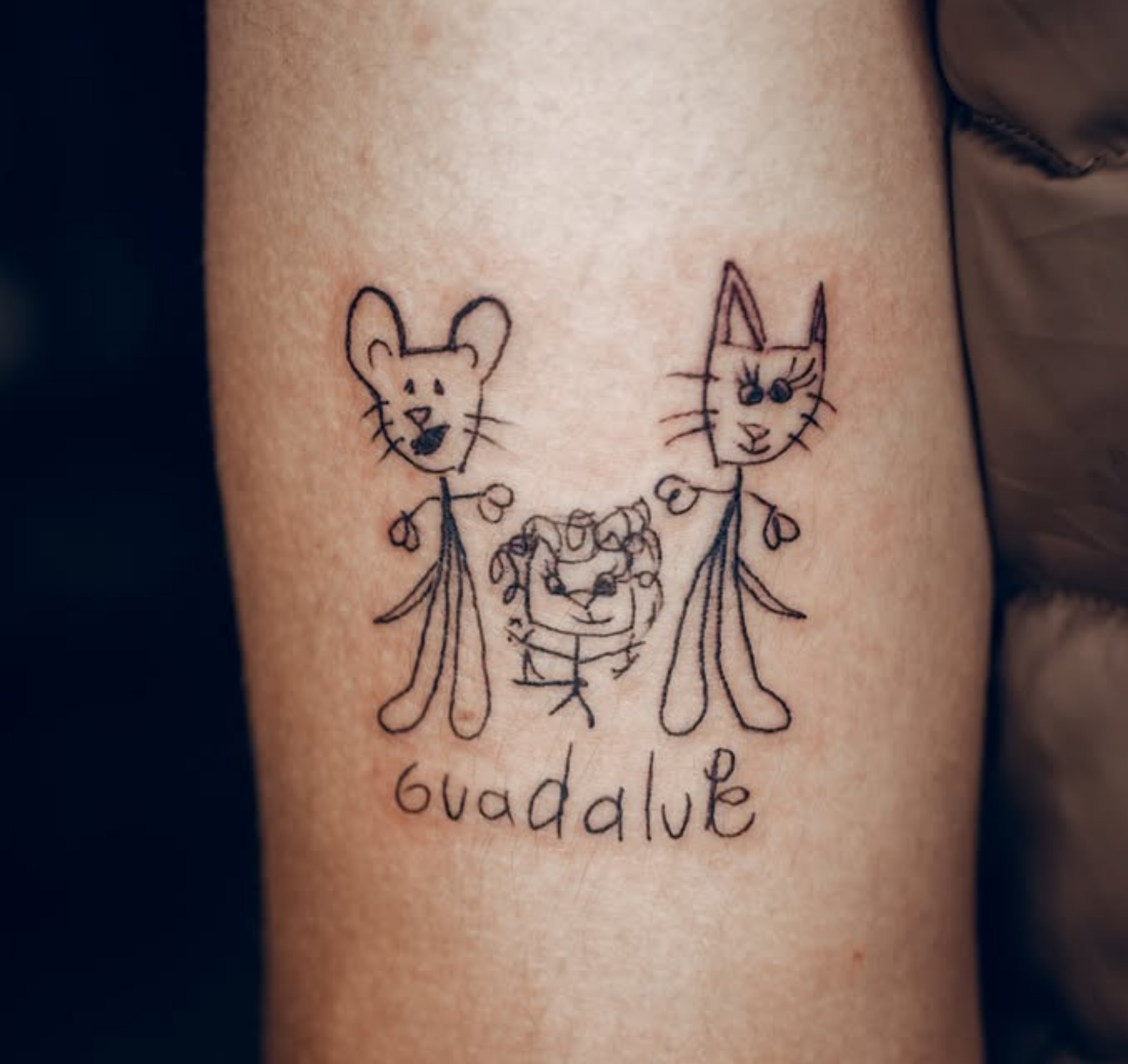 minimalist celebrity tattoos